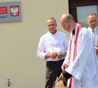 Uroczyste oddanie do użytku i poświęcenie nowo wybudowanej w Starej Olszynie świetlicy wiejskiej