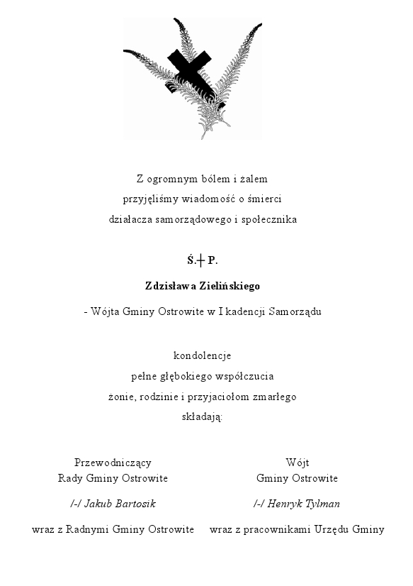 Kondolencje