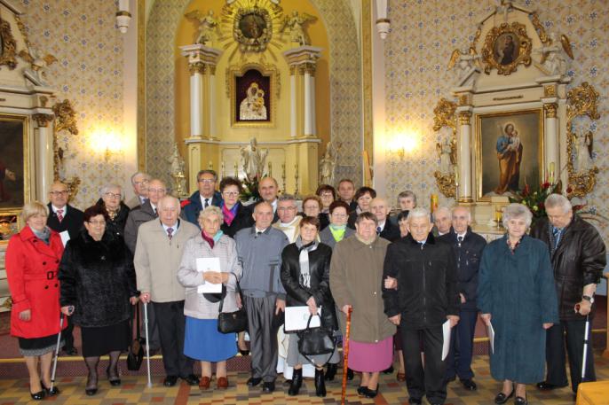 Jubileusz długoletniego pożycia małżeńskiego