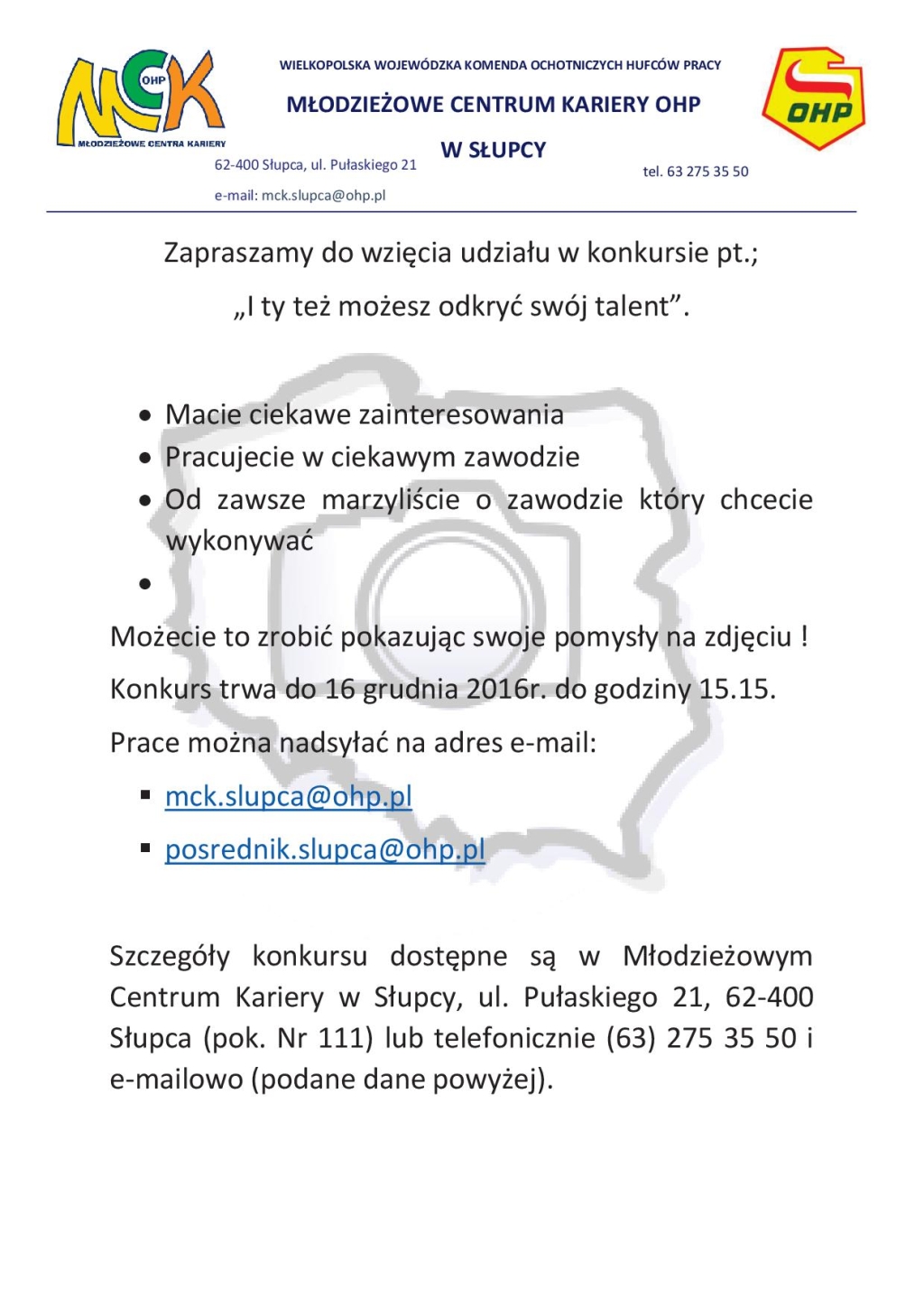 Konkurs fotograficzny