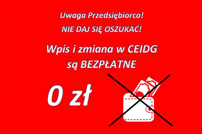 Komunikat Ministerstwa Rozwoju