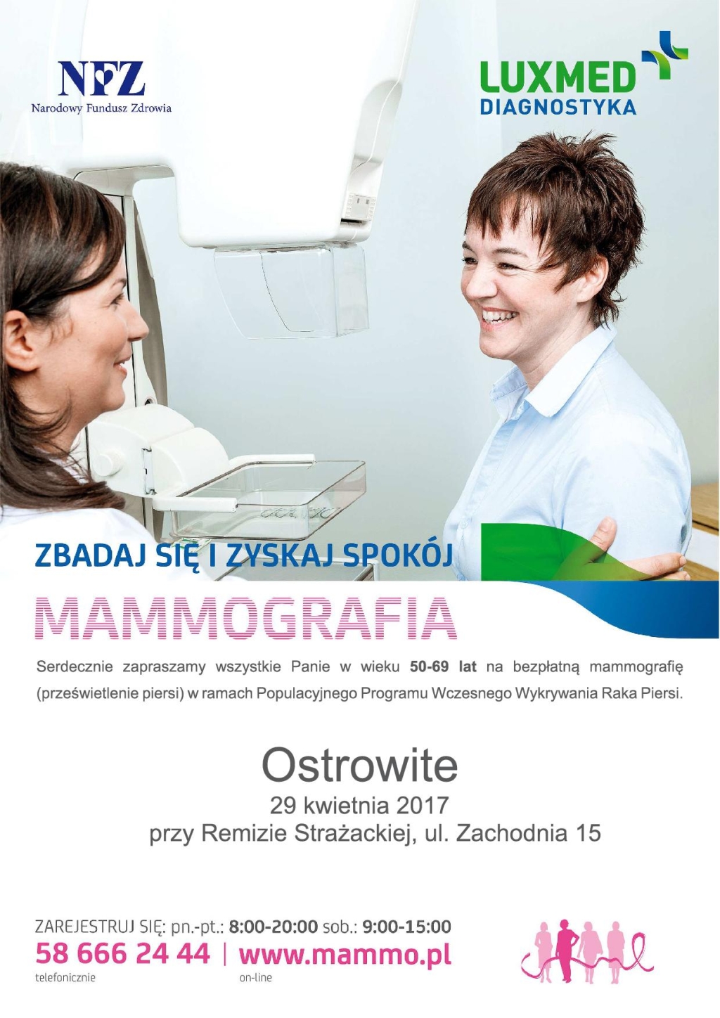 Bezpłatna mammografia