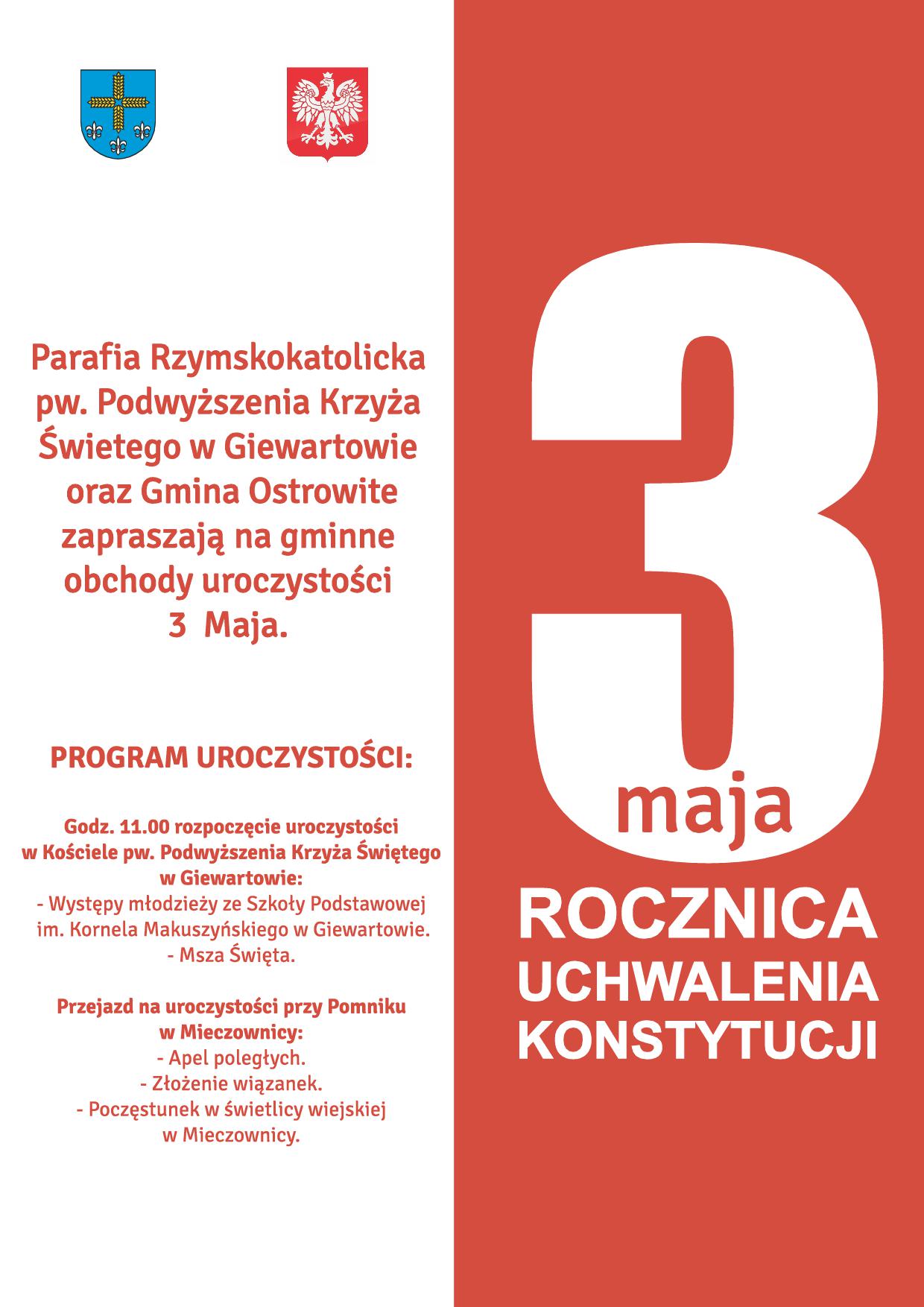 Gminne Obchody Uroczystości 3. Maja