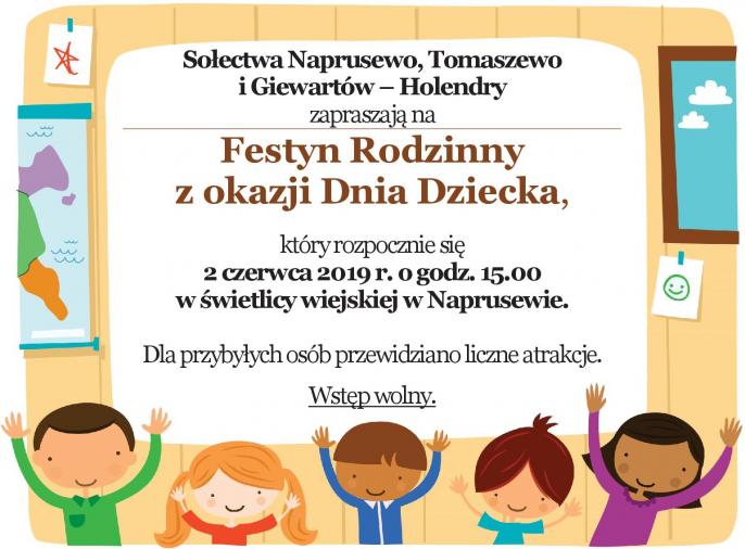 Dzień dziecka w Naprusewie