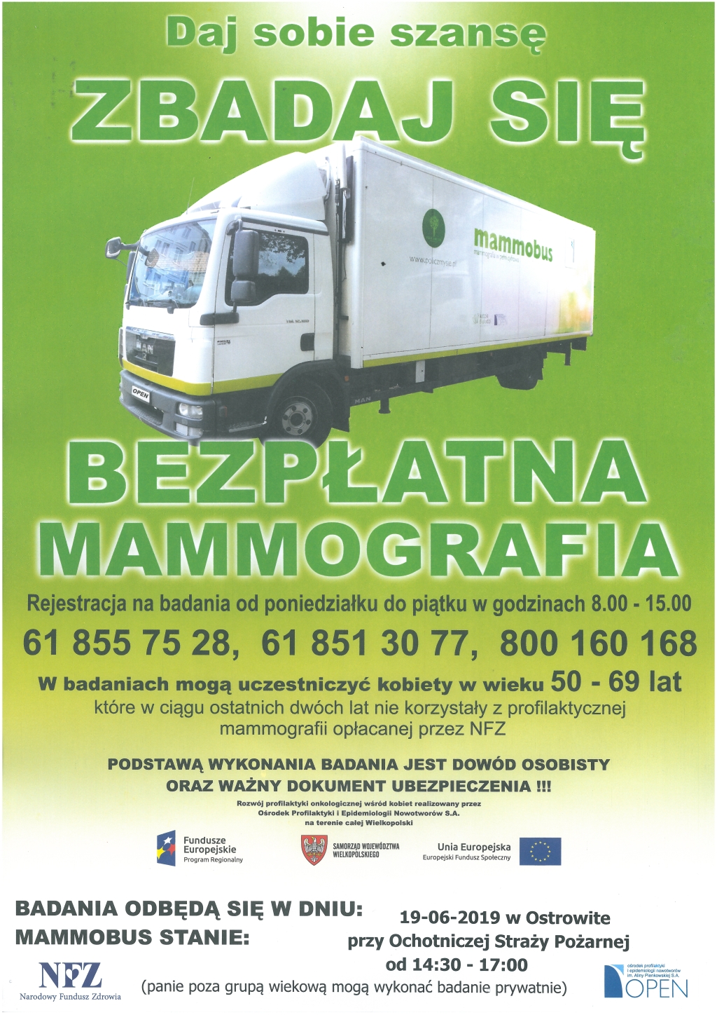 Bezpłatna mammografia