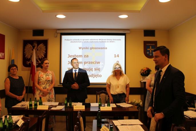 Wójt z jednogłośnym wotum zaufania i absolutorium