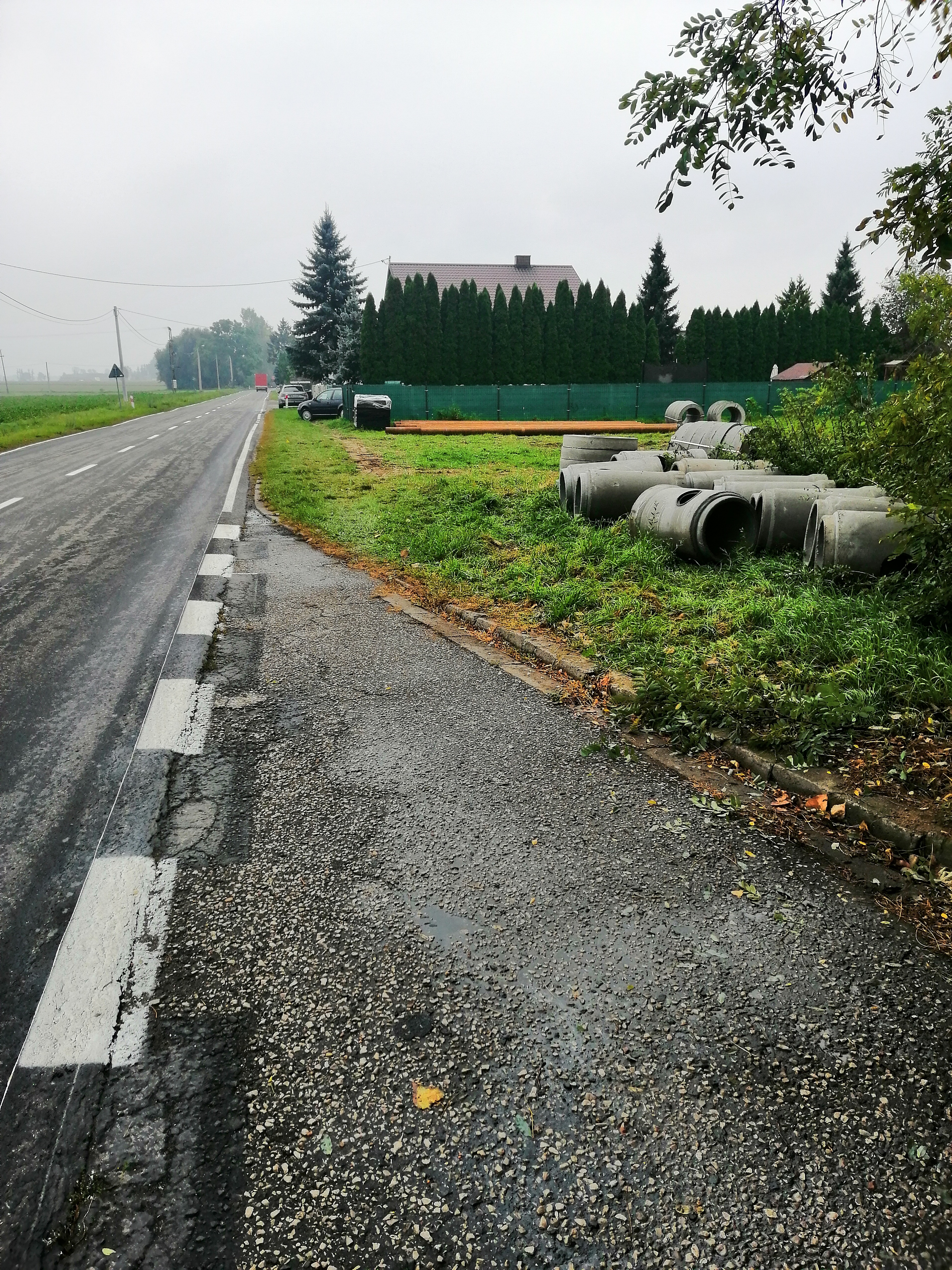 Budowa chodnika w miejscowości Przecław w ciągu drogi wojewódzkiej nr 262 Kwieciszewo – Szyszłowo ETAP I