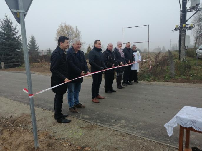 Przebudowa drogi w Sierniczu Małym zakończona