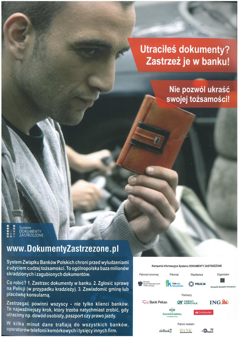 Nie pozwól ukraść swojej tożsamości!