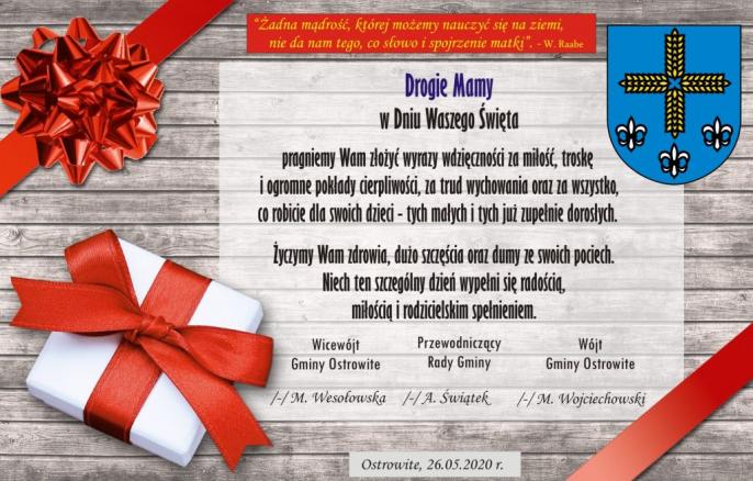 Drogie Mamy w Dniu Waszego Święta