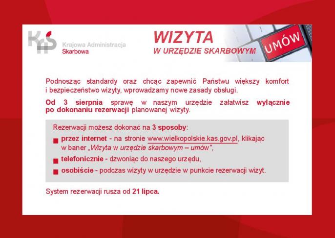 Umów wizytę w urzędzie skarbowym