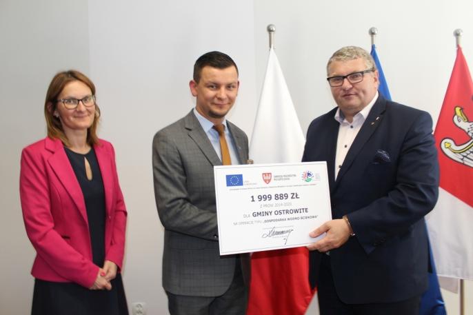 Wicemarszałek z wizytą w Ostrowitem