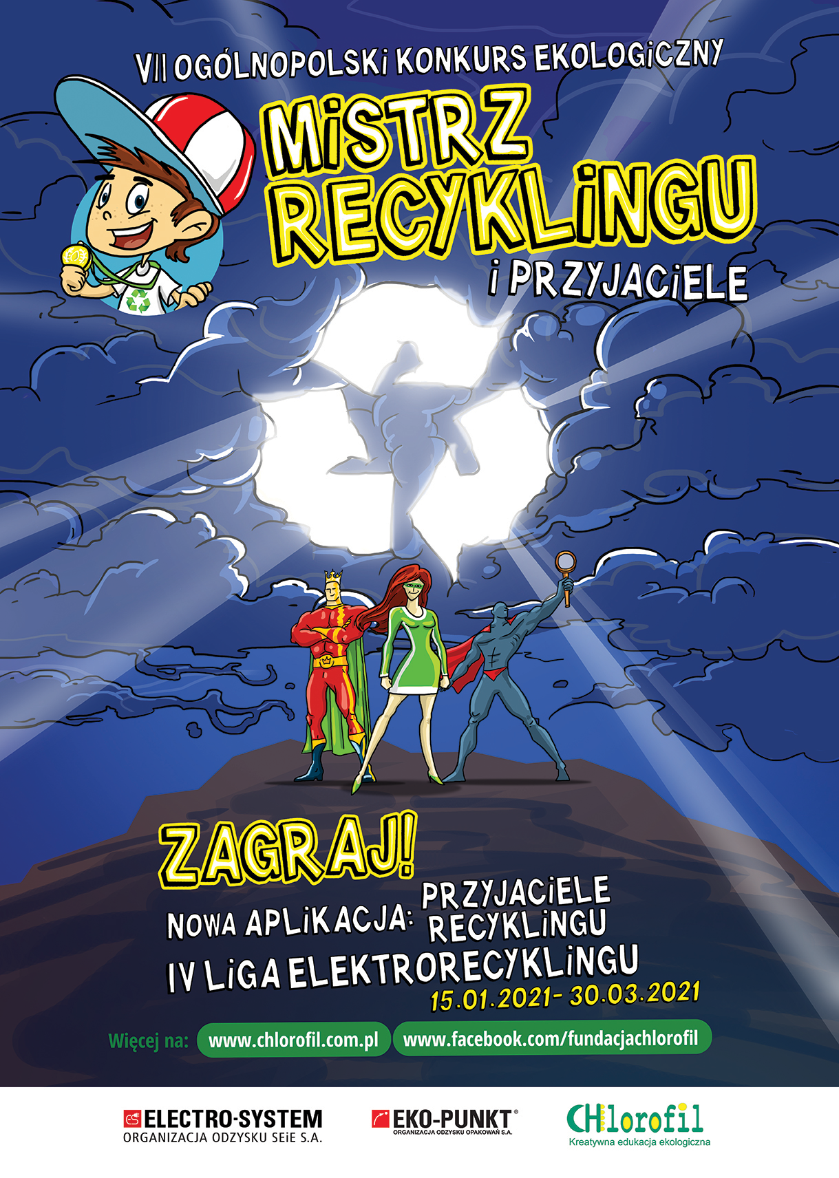 Plakat VII edycji konkursu ekologicznego