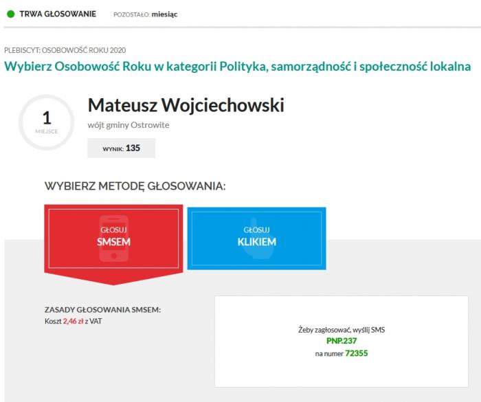 Wójt zgłoszony do plebiscytu Głosu Wielkopolskiego