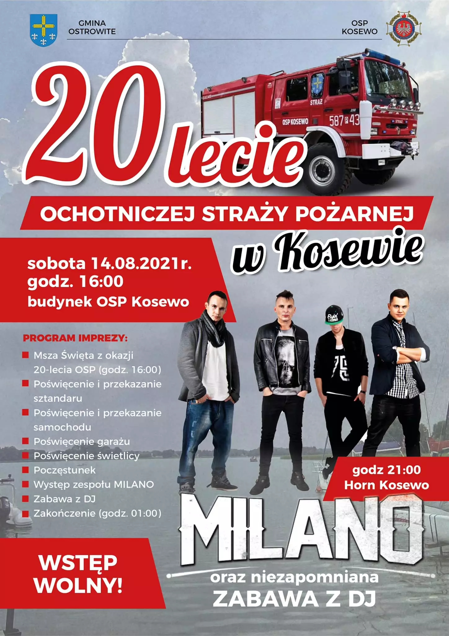 20 lecie OSP w Kosewie