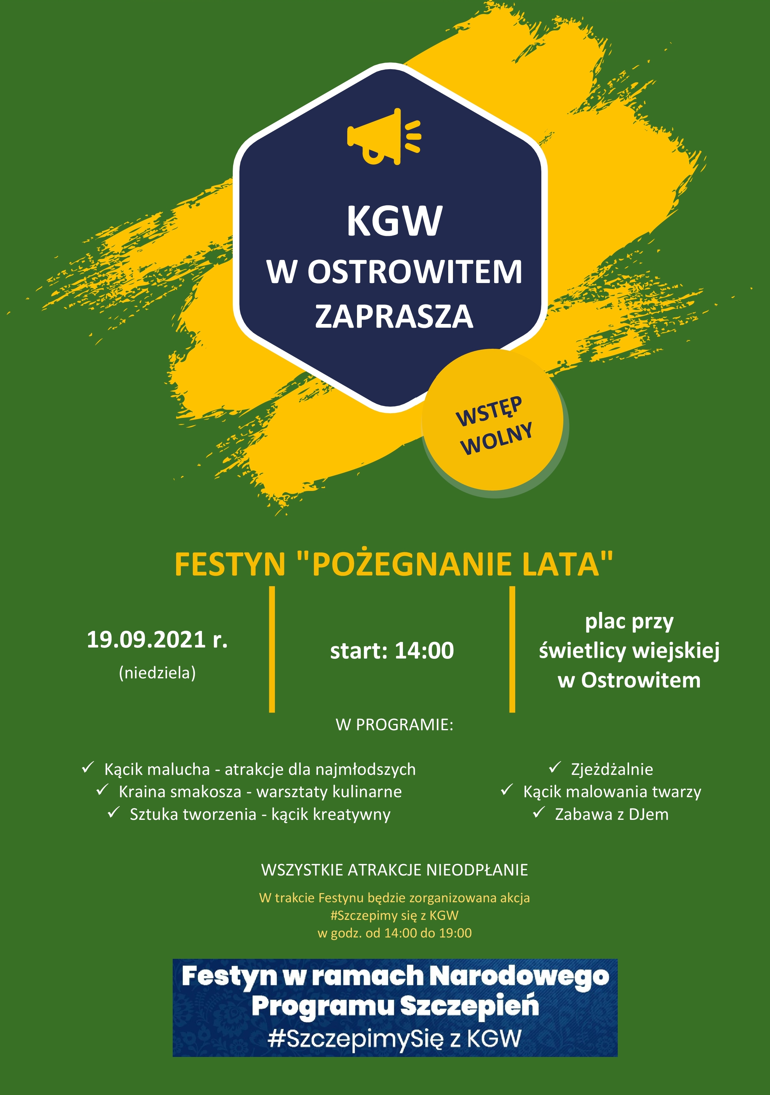 Festyn z KGW w Ostrowitem