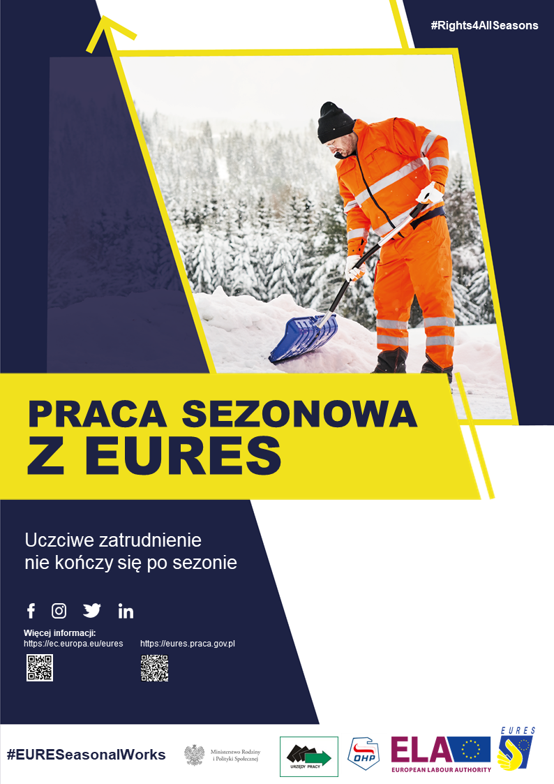 Praca sezonowa z EURES: Kampania informacyjna wspierająca uczciwą rekrutację w Europie