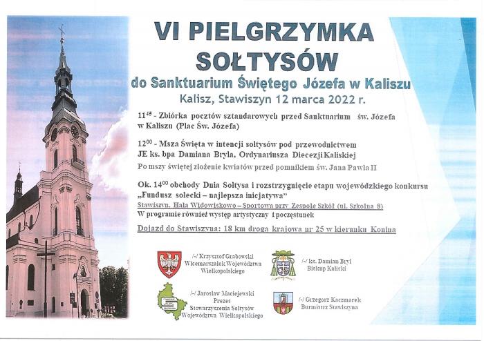 VI Pielgrzymka Sołtysów do Sanktuarium Świętego Józefa w Kaliszu 