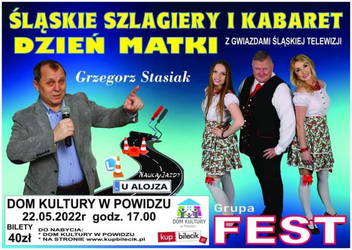 Śląskie szlagiery i kabaret z okazji Dnia Matki 