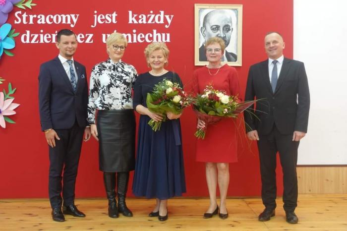 Przejście na emeryturę Pani Hanny Gospodarek oraz Pani Grażyny Woźniak