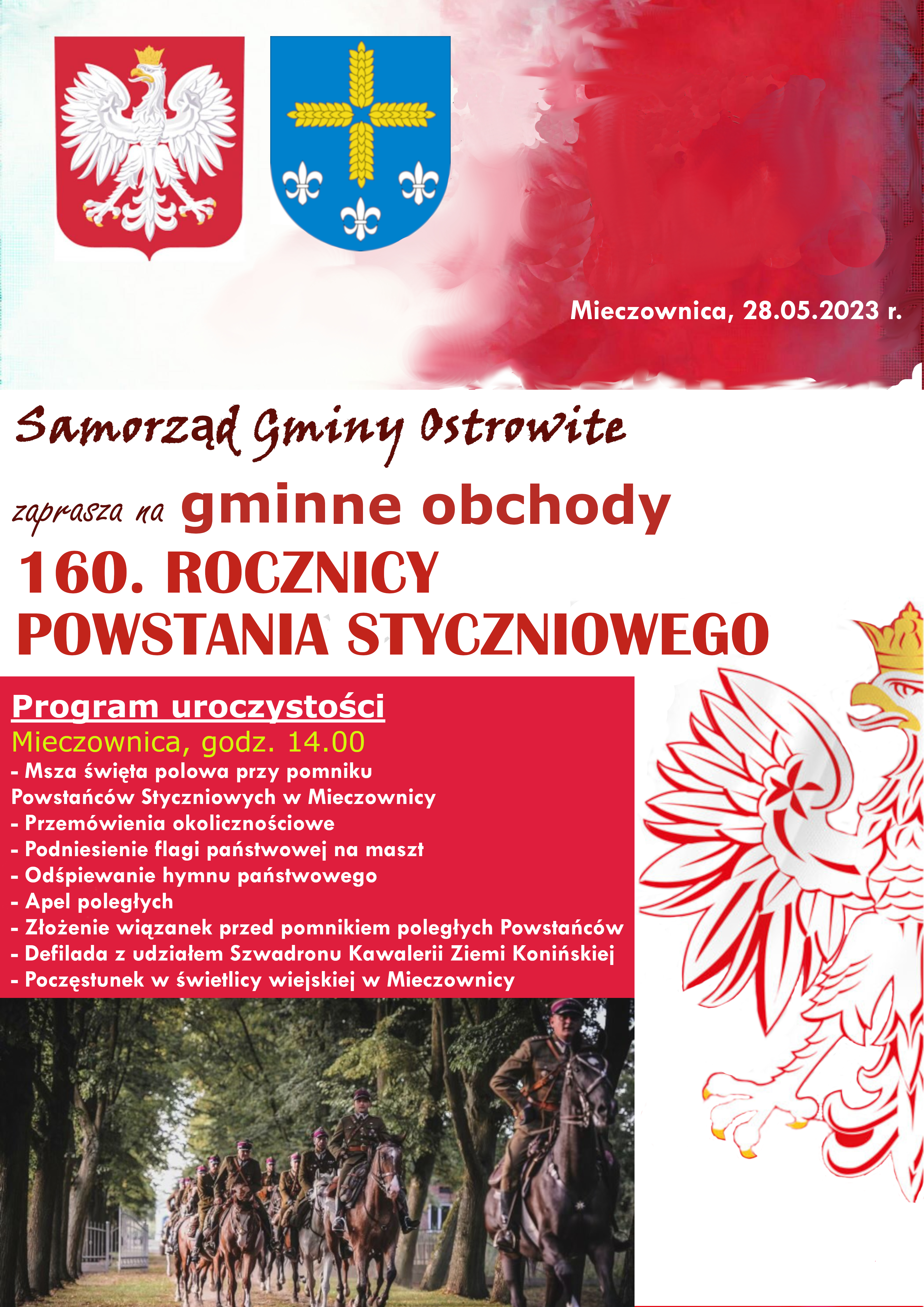 Gminne Obchody 160. Rocznicy Powstania Styczniowego