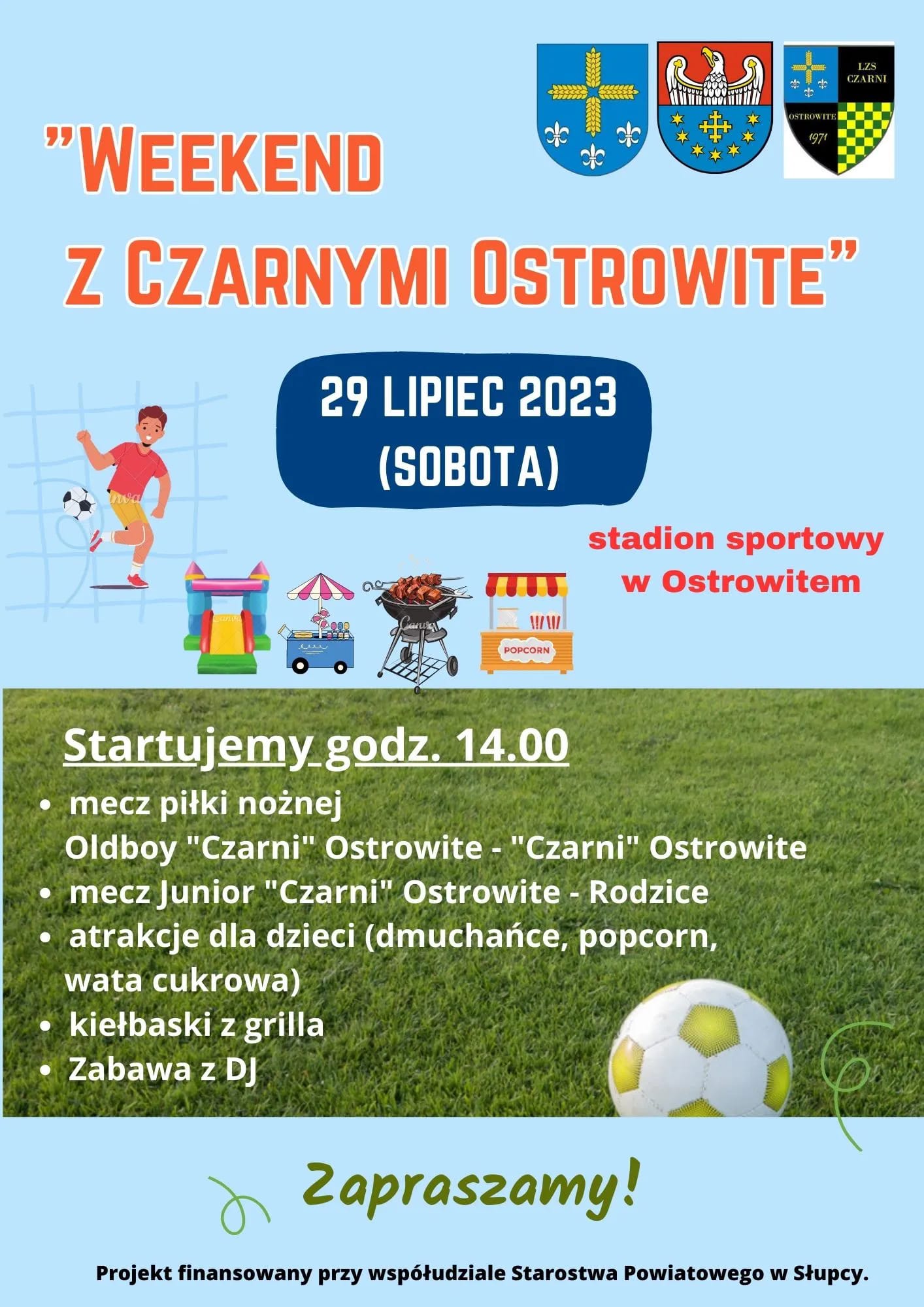 plakat - Weekend z czarnymi Ostrowite