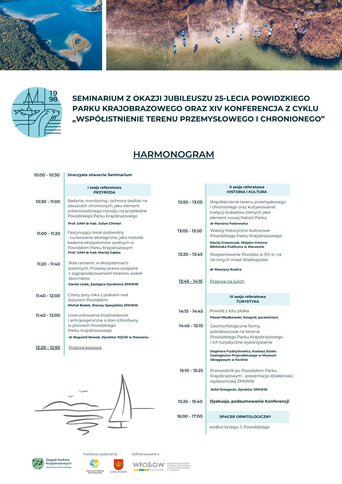 Seminarium Jubileuszowe z okazji 25-lecia powstania Powidzkiego Parku Krajobrazowego