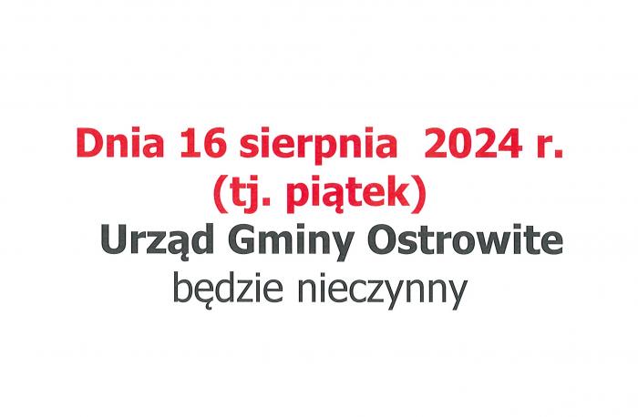 dzień wolny od pracy