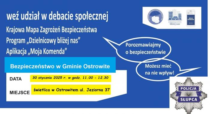 Bezpieczeństwo w Gminie Ostrowite - debata
