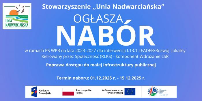 Poprawa dostępu do małej infrastruktury publicznej