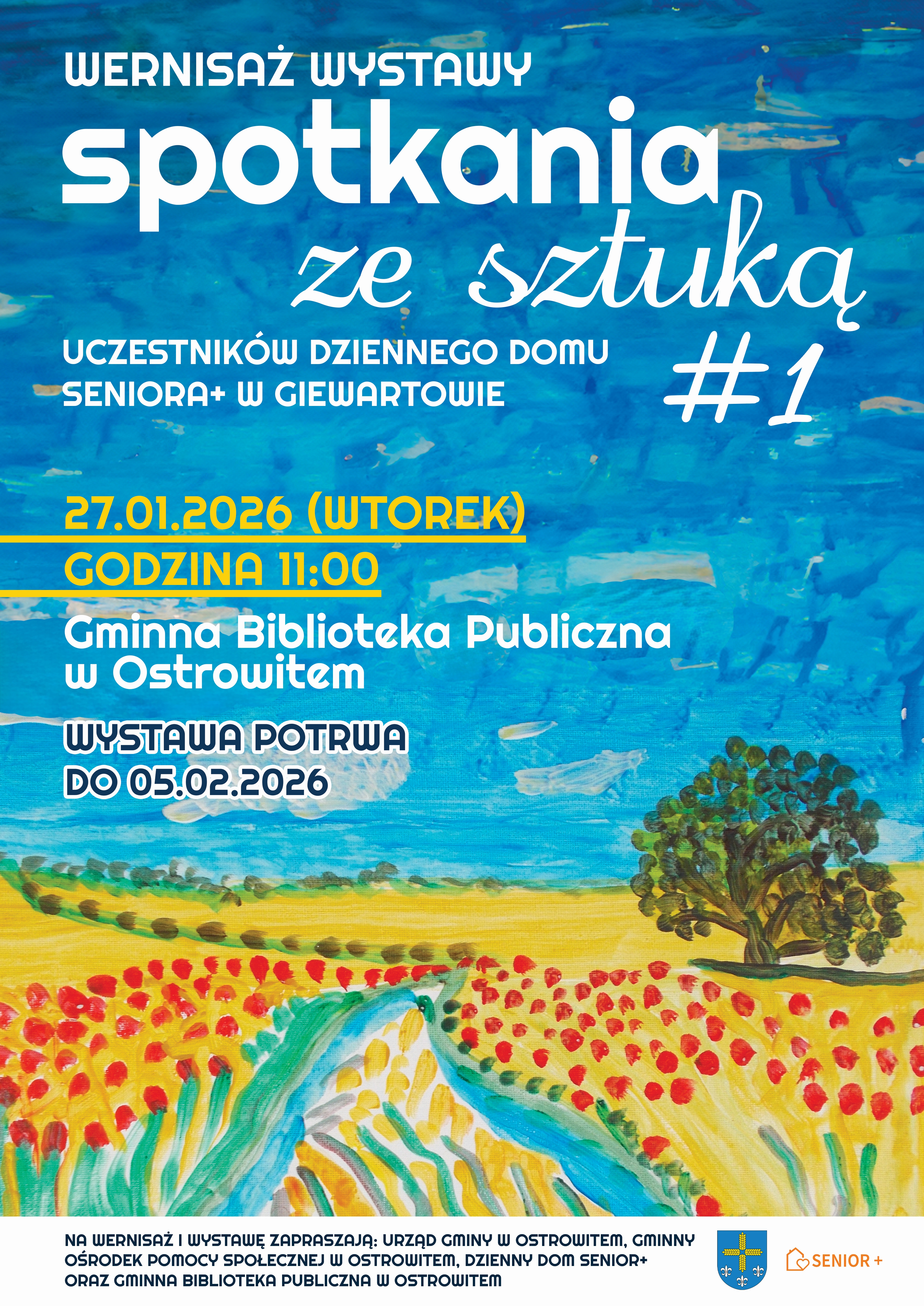 Wernisaż wystawy „Spotkania ze sztuką #1”